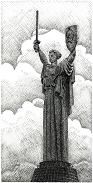 Motherland statue, Kiev