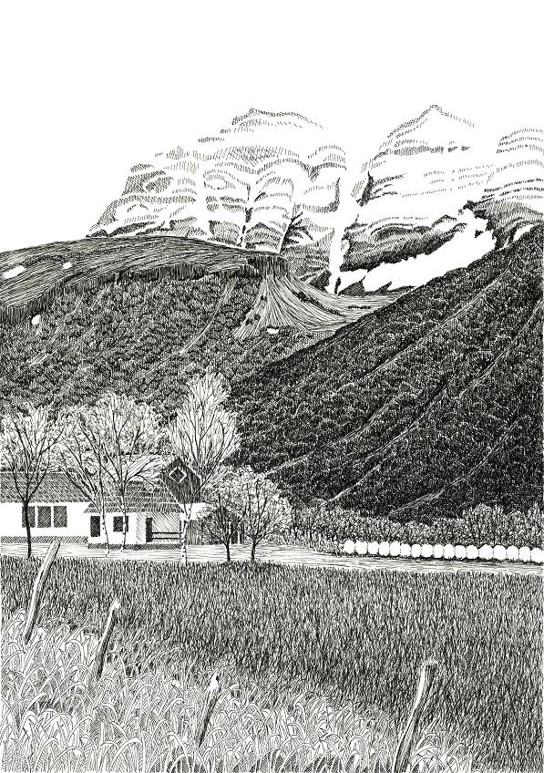 Arctic farm, Norway