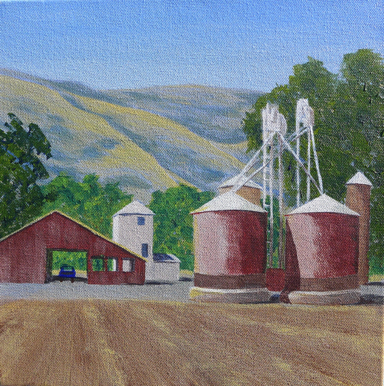 Barn and Silos, Yolo County