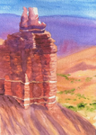 Chimney Rock, Capitol Reef National Park, Utah