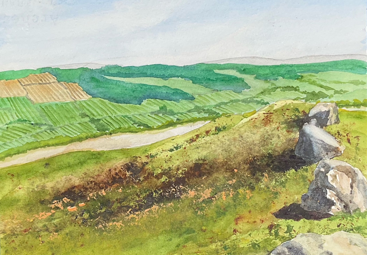 Rosedale Chimney Bank, North York Moors National Park, England