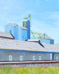 Grain Elevator and Warehouse, Delevan, California