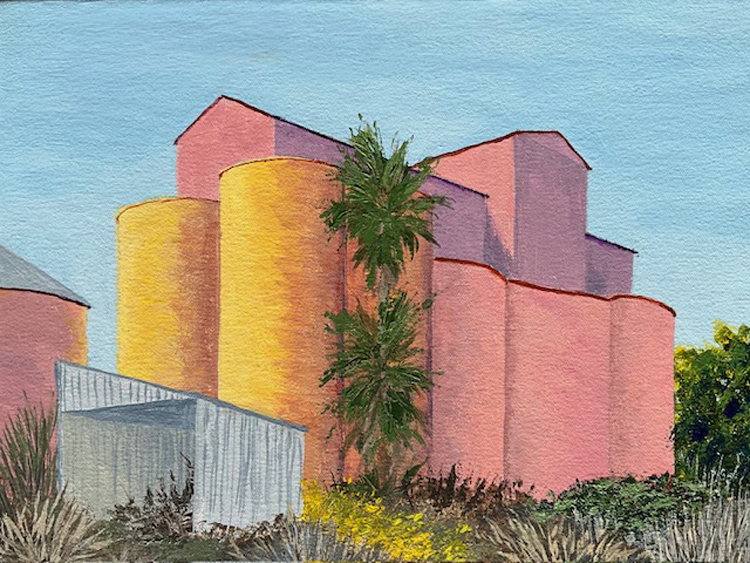 Derelict Grain Elevato, Yolo County, Californiar