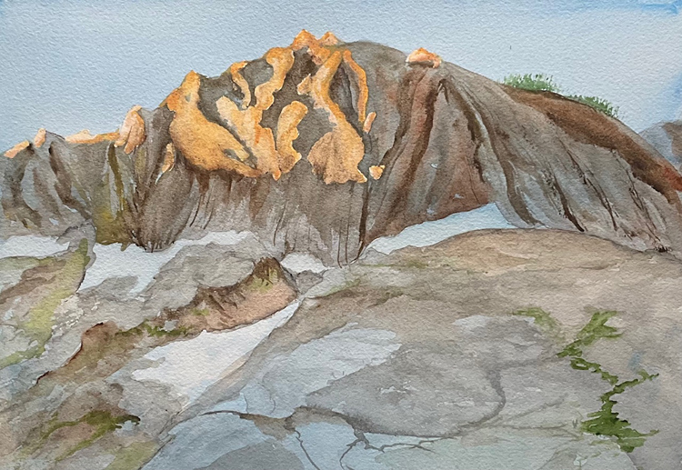 Dawn along the Lillian Lake Trail, Ansel Adams Wilderness