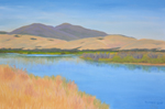 Mt. Diablo from Montezuma Slough