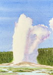 Old Faithful, Yellowstone National Park, Wyoming